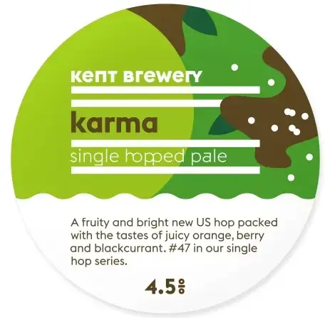 Kent Brewery Single Hopped Pale - Karma #47