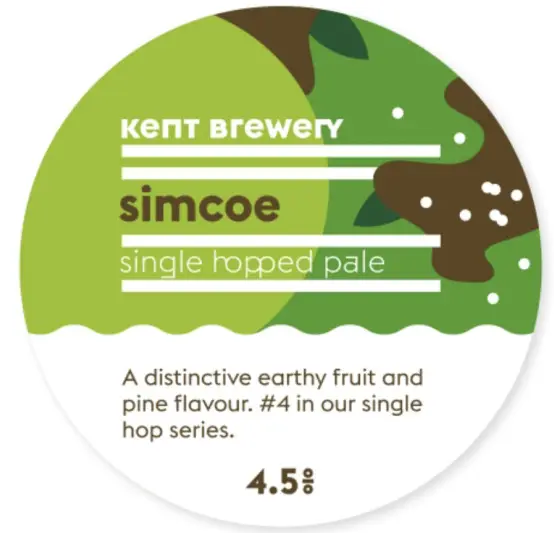 Kent Brewery Single Hopped Pale - Simcoe #4