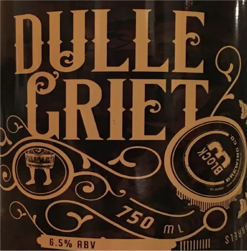 Block Three Brewing Company Dulle Griet