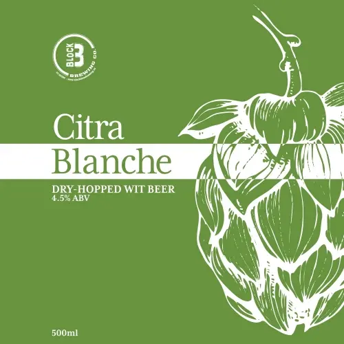 Block Three Brewing Company Citra Blanche