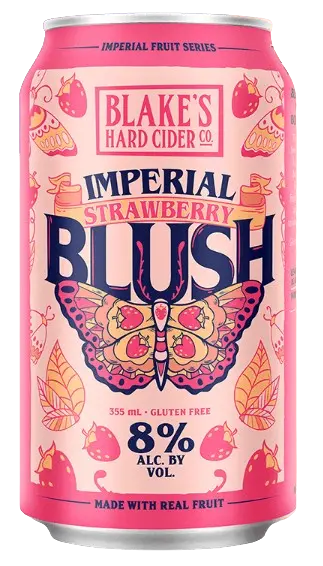Blake's Hard Cider Co. Imperial Strawberry Blush