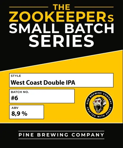 Pine Brewing Company The Zookeeper's #6