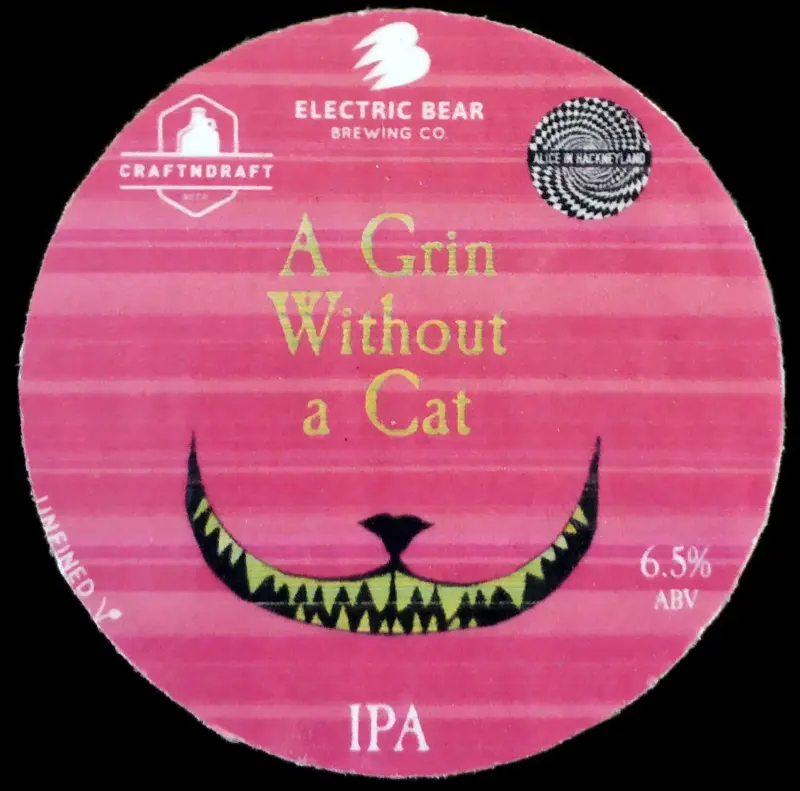 Electric Bear Brewing Co A Grin Without A Cat