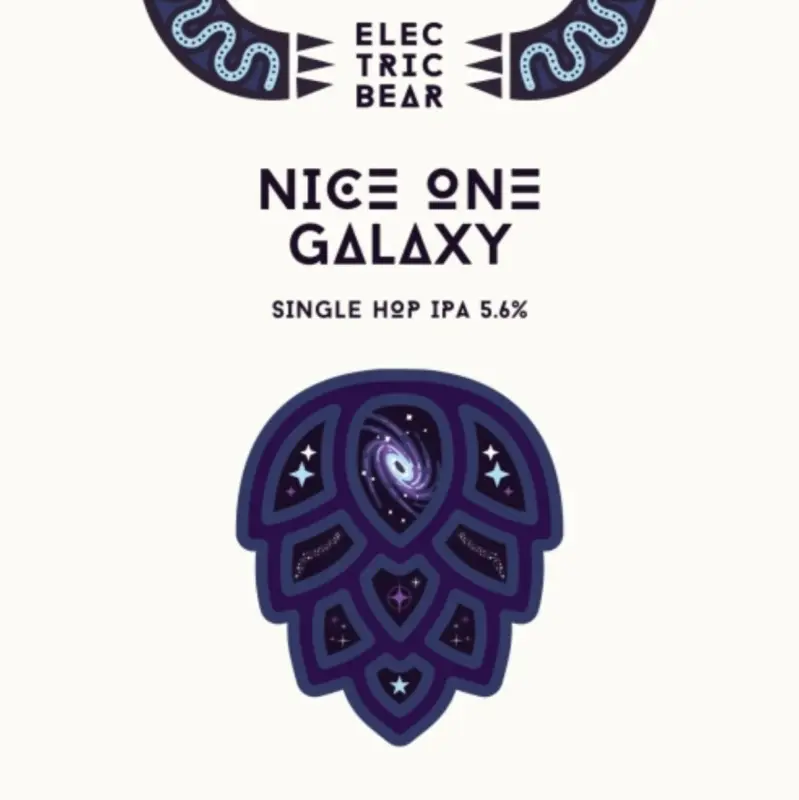 Electric Bear Brewing Co Nice One Galaxy