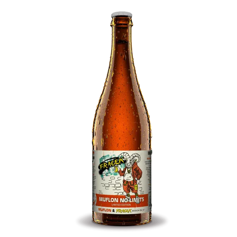 Pivovar Muflon No Limits: Muflon & Fracek Session IPA 13°