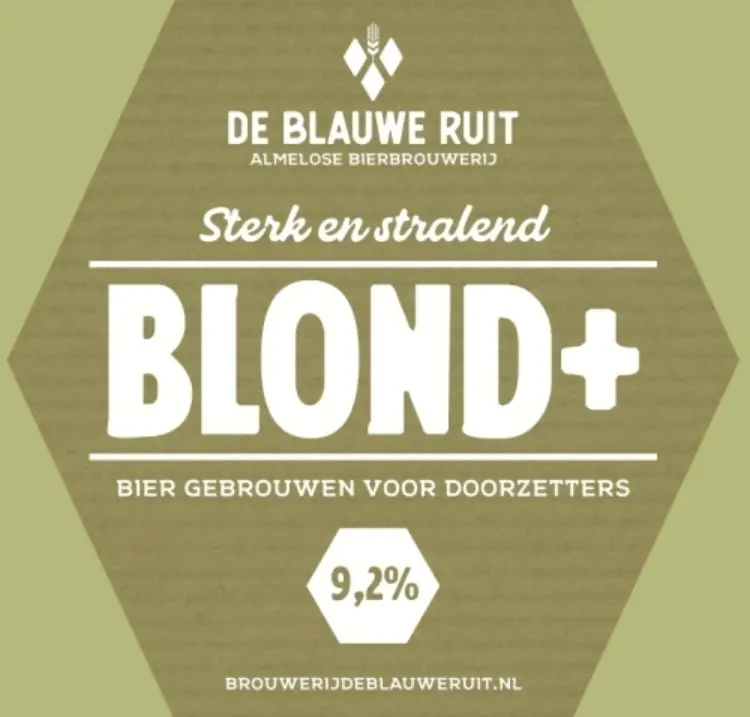 Brouwerij De Blauwe Ruit Blond+