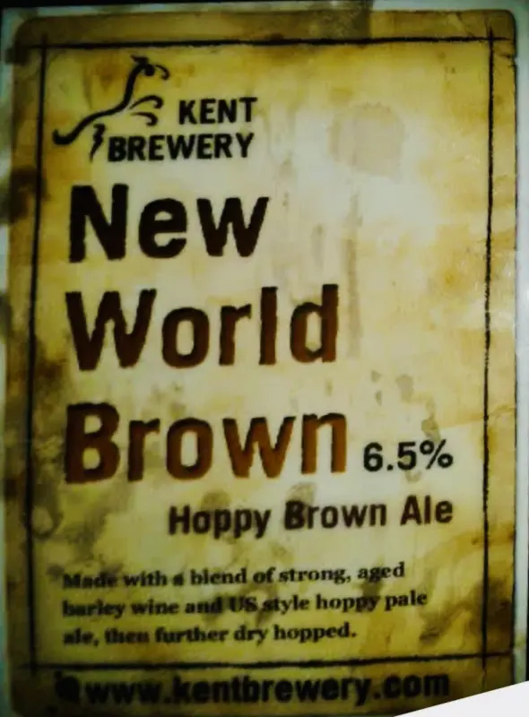 Kent Brewery New World Brown