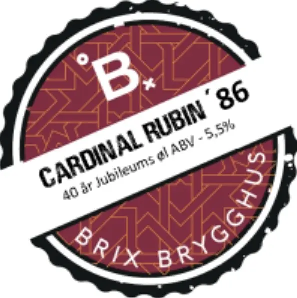 Brix Brygghus Cardinal Rubin '86