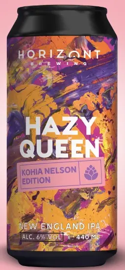 Horizont Brewing Hazy Queen Kohia Nelson Edition