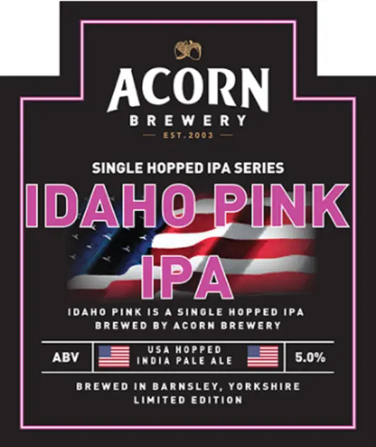 Acorn Brewery Idaho Pink IPA