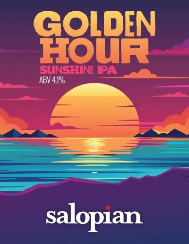 Salopian Brewery Golden Hour