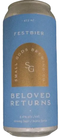 Small Gods Brewing (BC) Beloved Returns