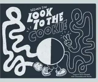 Second Sin Brewing Look To the Cookie