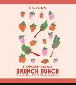Second Sin Brewing Strawberry Rhubarb Brunch Bunch