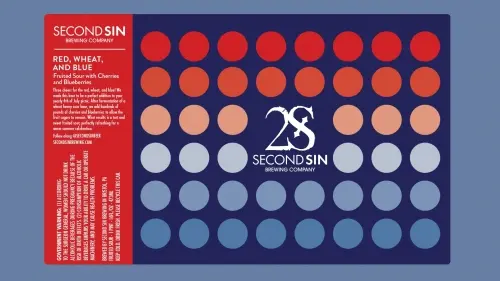 Second Sin Brewing Red, Wheat, and Blue