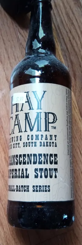Hay Camp Brewing Company Imperial Victory Stout: Transcendence Bourbon Barrel Aged