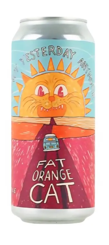 Fat Orange Cat Brew Company It's Not Yesterday Anymore