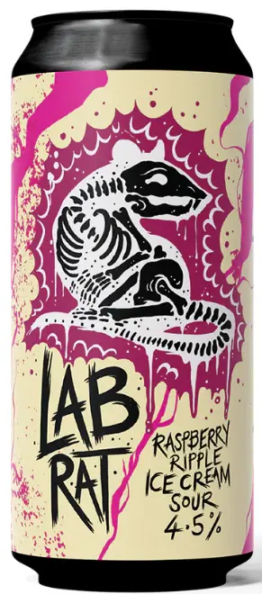 Ossett Brewery Lab Rat - Raspberry Ripple Ice Cream Sour