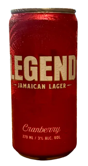 Legend Jamaican Lager Cranberry