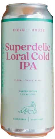Field House Brewing Superdelic Loral Cold IPA