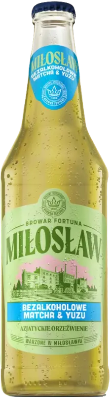 Browar Fortuna Miłosław Bezalkoholowe Matcha & Yuzu