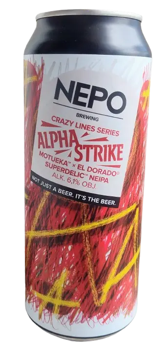 Nepo Brewing Crazy Lines Series: Alpha Strike