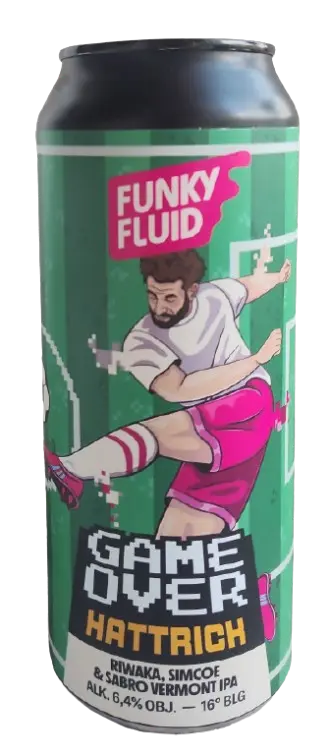 Funky Fluid Game Over: HatTrick