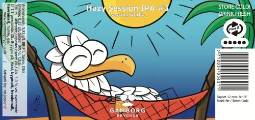 Gamborg Bryghus Hazy Session IPA #3