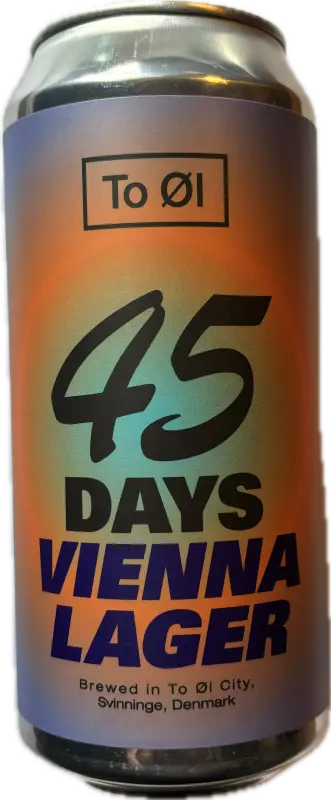 To Øl 45 Days Vienna Lager