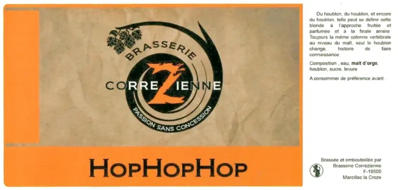Brasserie Corrézienne HopHopHop ! - Amarillo
