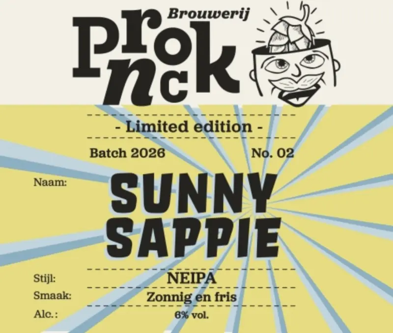 Brouwerij Pronck Sunny Sappie