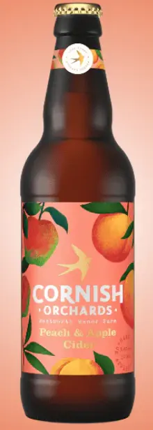 Cornish Orchards Cider Peach & Apple Cider