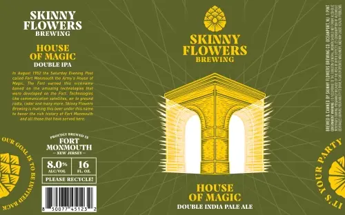 Skinny Flowers Brewing Company House of Magic