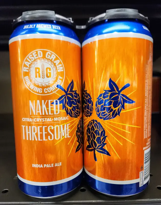 Raised Grain Brewing Company Naked Threesome