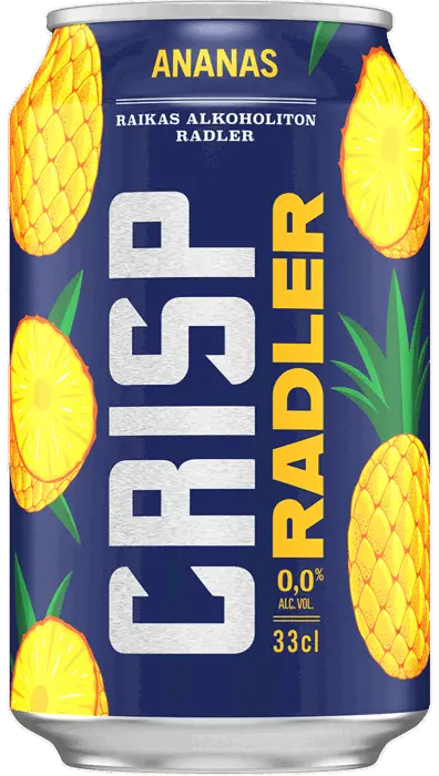 Sinebrychoff Crisp Radler Ananas