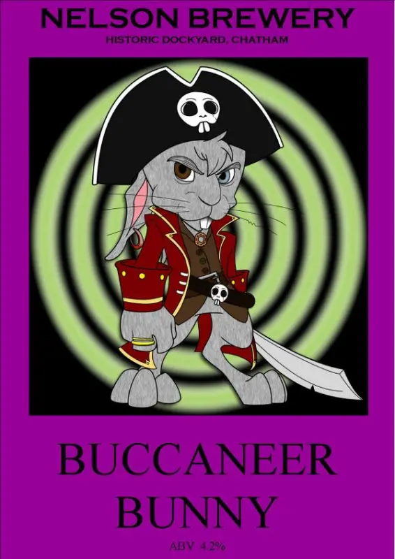 Nelson Brewery Buccaneer Bunny