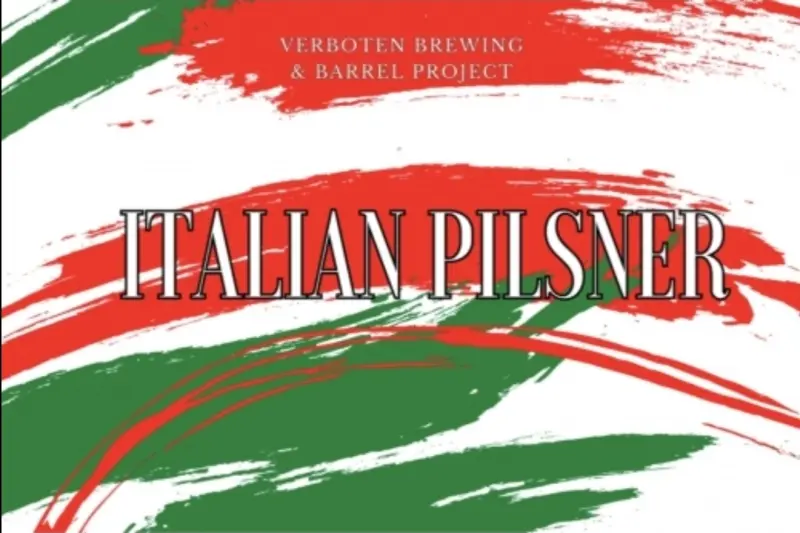 Verboten Brewing and Barrel Project Italian Pilsner