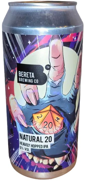 Bereta Brewing Co. Natural 20