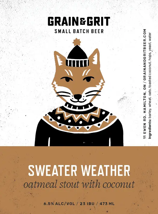 Grain & Grit Beer Co. Sweater Weather