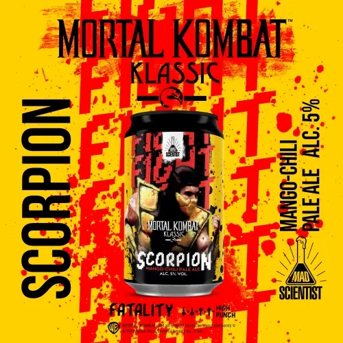 Mad Scientist Mortal Kombat - Scorpion