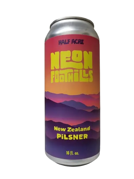 Half Acre Beer Company Neon Foothills