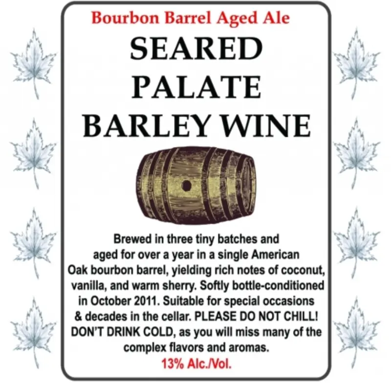 Lawson's Finest Liquids Seared Palate Barley Wine