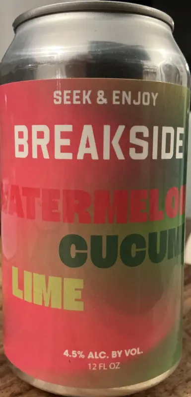 Breakside Brewery Watermelon Cucumber Lime