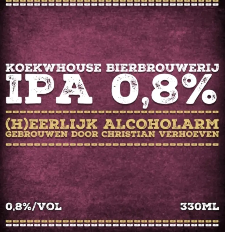 Koekwhouse 0,8% IPA