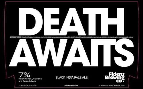 Fidens Brewing Company Death Awaits