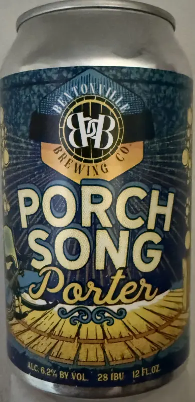 Bentonville Brewing Company Porch Song Porter
