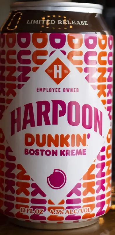 Harpoon Brewery Dunkin' Boston Kreme