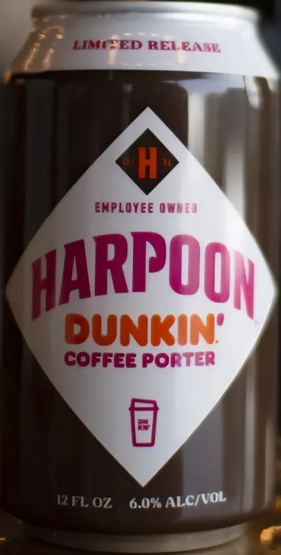 Harpoon Brewery Dunkin' Coffee Porter