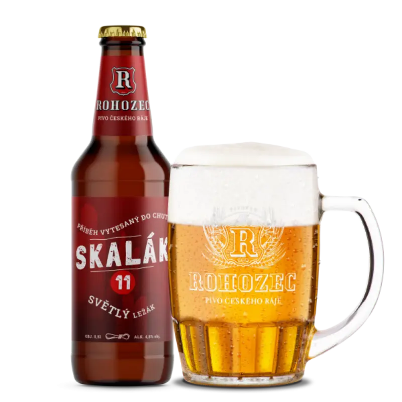Pivovar Rohozec Skalák 11° Světlý ležák