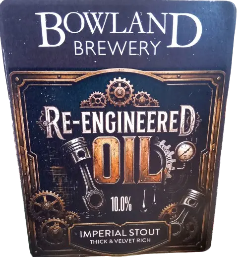 Bowland Brewery Re-Engineered Oil